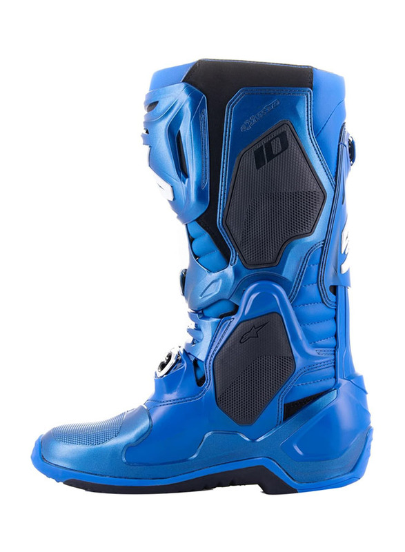 Alpinestars Tech 10 Boots, Size 9, Blue/Black, 2010020-713-9