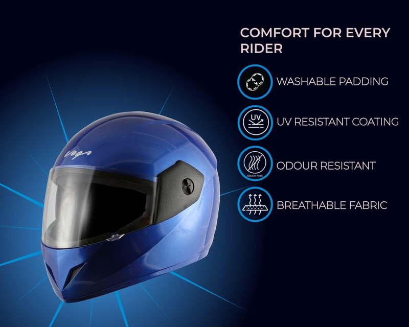 Vega Cliff Dx Helmet, Medium, Blue