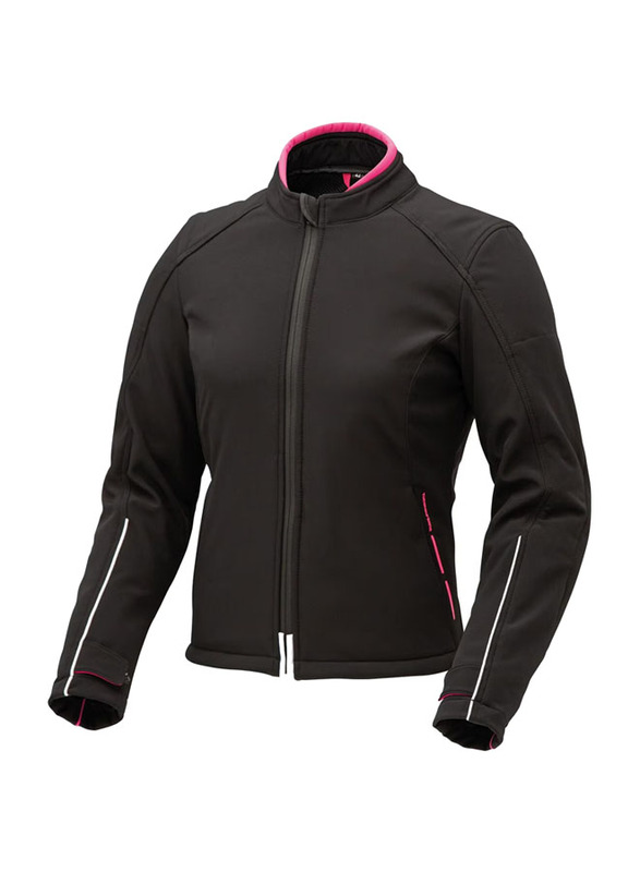 Tucano Urbano Ovetta CE Fuchsia Three-layer Windproof Women Jacket, Black, 36EU