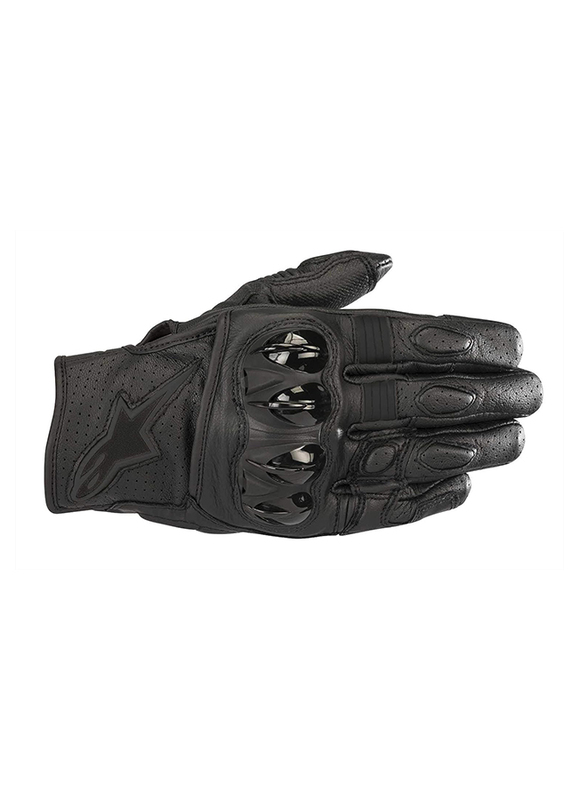 Alpinestars Celer V2 Motorcycle Gloves, Black, 3X-Large