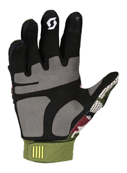 Scott X-Plore MX Gloves, Small, Green/Tan