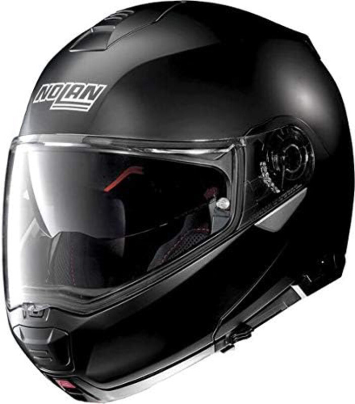 

Nolan Classic 010 N-Com Flat Motorcycle Helmet, Medium, Black