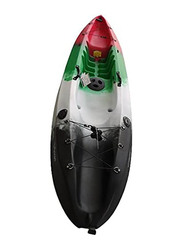 Winner Velocity 1 UAE Flag Colour Kayak Without Seat,  Red/Green/White/Black