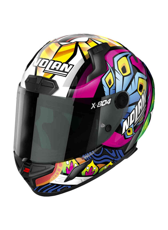 

Nolan X-804 Rs U.C. Replica C.Davies Carbon Helmet, Large, Multicolour, X-804 RSUC(027)L