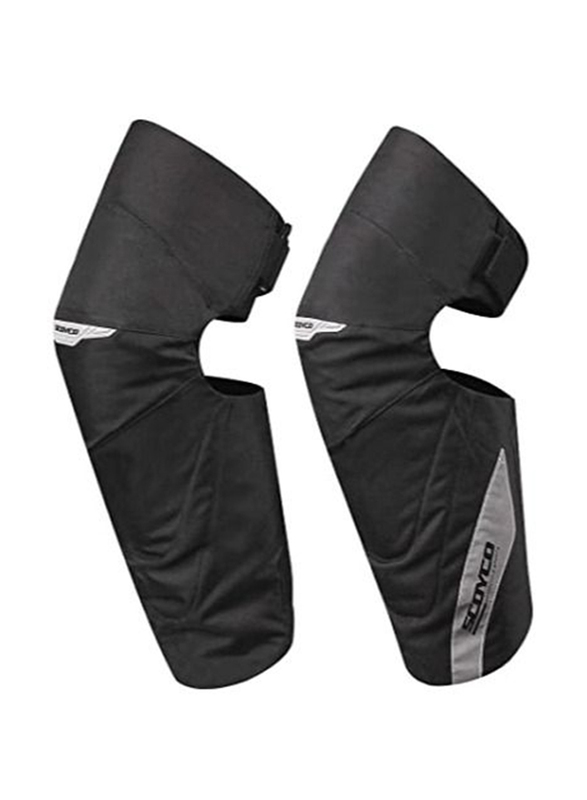 Scoyco Windproof Motorcycle Portable Cotton Padded Knee Protector, K21-2, Black