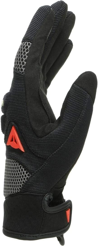 Dainese VR46 Curb Short Gloves, 2X-Large, Black/Anthracite/Fluo Yellow