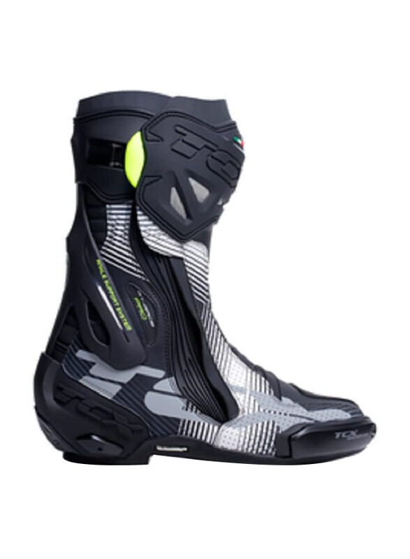 TCX RT-Race Pro Air Boot, Black/White/Grey, Size 45