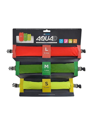 Oxford Products LTD Aqua-D Waterproof Packing Cubes Set, Pack of 3, OL901, Multicolour