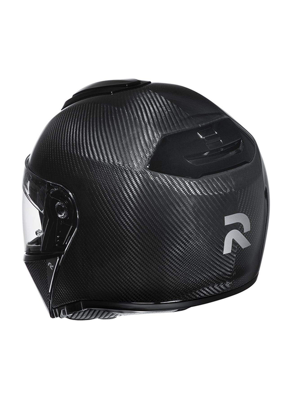 HJC Carbon Motorcycle Helmet, Black, Large