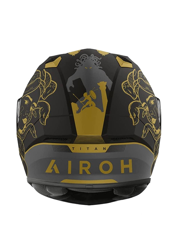 Airoh Valor Helmet, Large, VATI35-L, Titan Matt