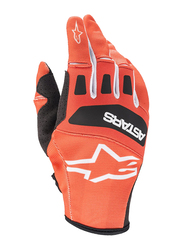 Alpinestars Techstar Gloves, Medium, Orange/Black