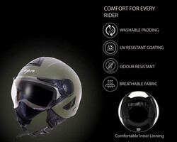 Axor Helmets Verve-E Dag/Dull Helmet, Medium, Army Green