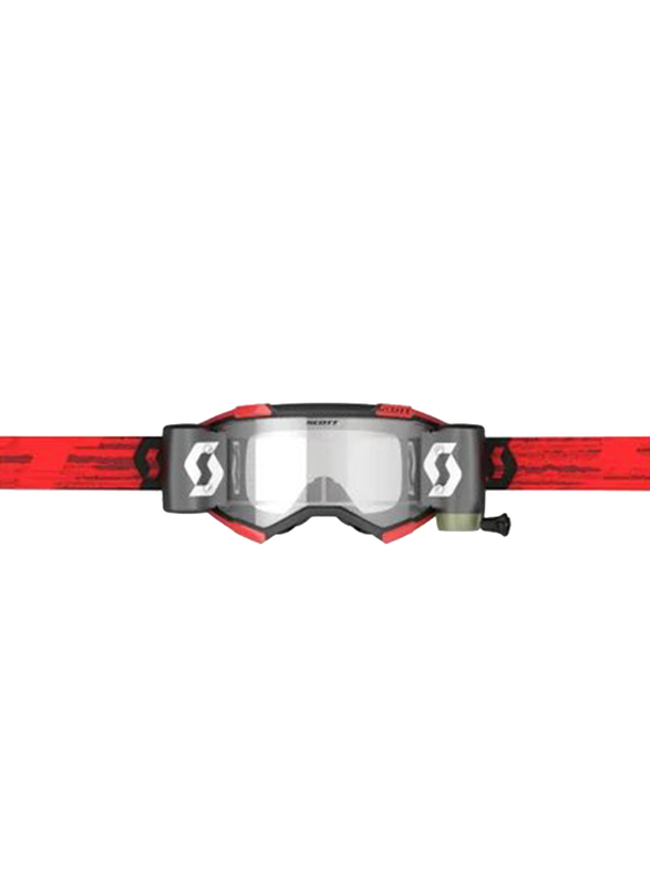 Scott Sports SA Goggle Fury WFS, Dark Red/Clear