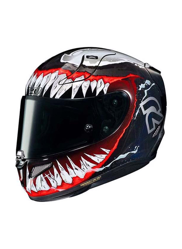 HJC Venom 2 MC1 Marvel Series Motorcycle Helmet, Medium, Multicolour