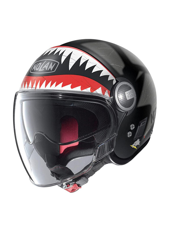 

Nolan N21 Visor Skydweller 92 Open Face Helmet Flat, Medium, Black/White