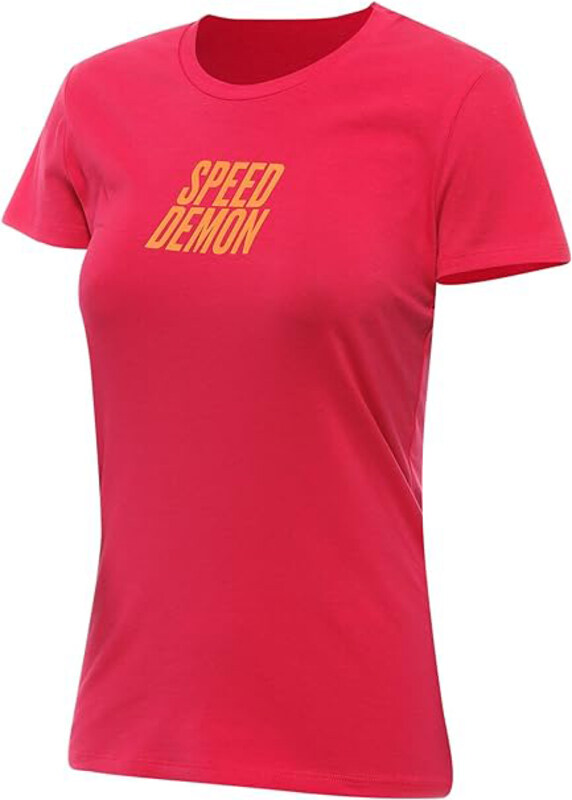 

Dainese Speed Demon Veloce T-Shirt for Women, S, Bright Rose