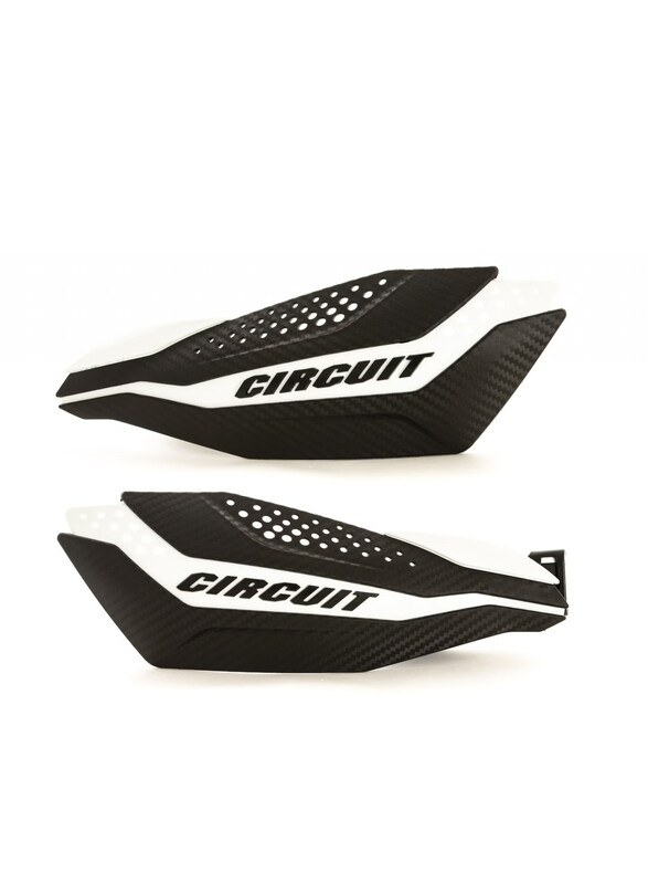 

Circuit Dakar Handguards with Mounting Kit, PM038-2D1, Black