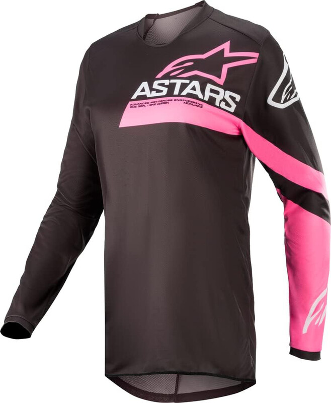 

Alpinestars Stella Fluid Chaser Jersey, XS, Black/Pink