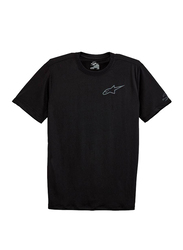 Alpinestars S.P.A. Pursue Performance Tee Short Sleeve T-Shirt for Men, Medium, Black