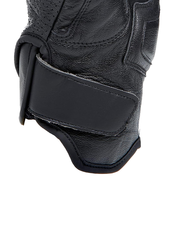 Dainese Blackshape Leather Gloves, Large, Black