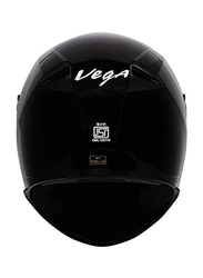 Vega Ryker D/V-E Full Face Helmet, Medium, Black