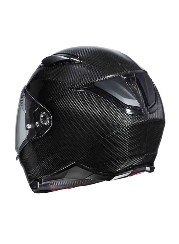 HJC F70 Carbon Solid Helmet, X-Large, F70-CAR-SOL-XL, Black