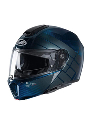 Hjc Rpha 90 Carbon Balian Helmet, Medium, Blue/Black