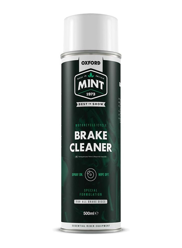 Oxford 500ml Mint Brake Cleaner, Black