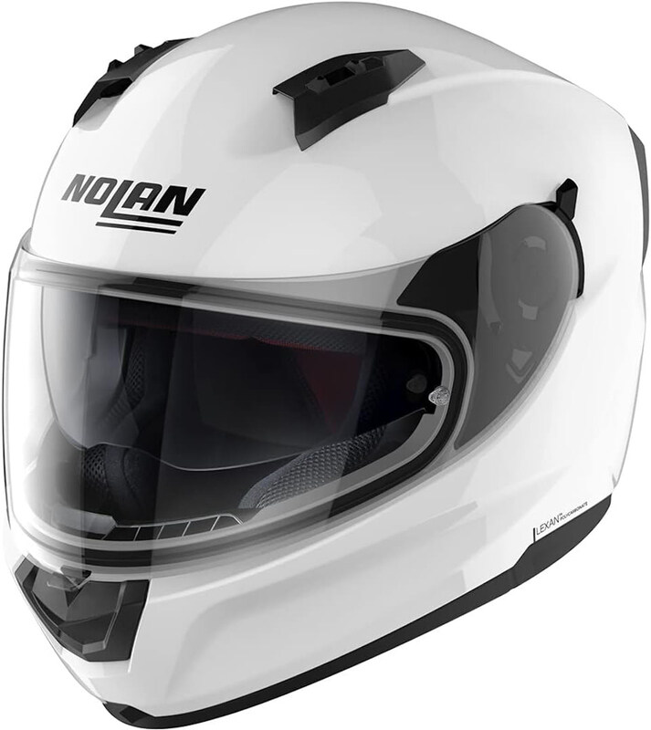 

Nolan N60-6 Special 15 Full Face Motorcycle Helmet, X-Large, Pure White