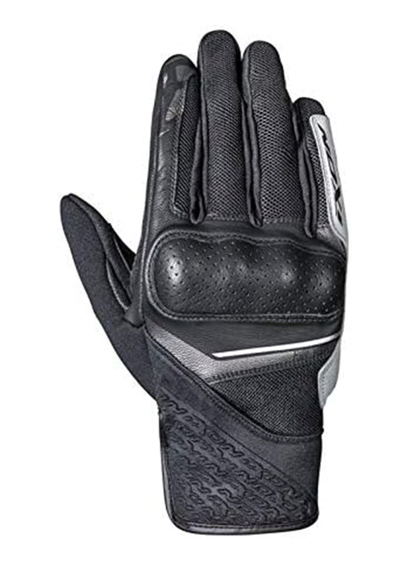 Ixon RS Launch Gloves, Medium, 300111056-1015-M, Black/White