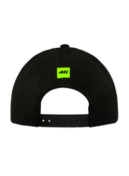 Vr 46 Racing Valentino Rossi The Doctor Cap for Men, Vr63cap, One Size, Black