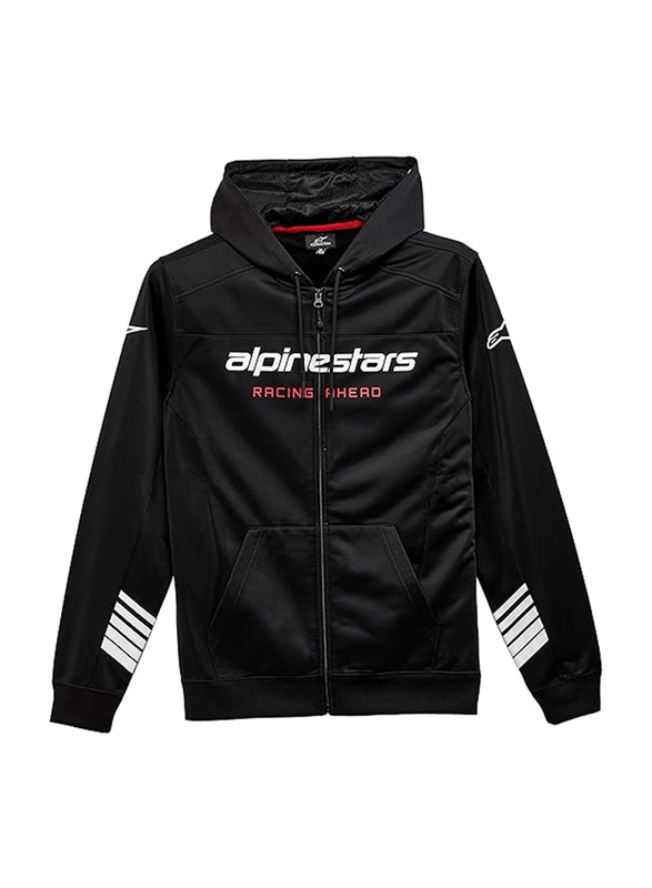 Alpinestars Men's Session Ii Lxe Fleece Hooded Jumper, Medium, Black