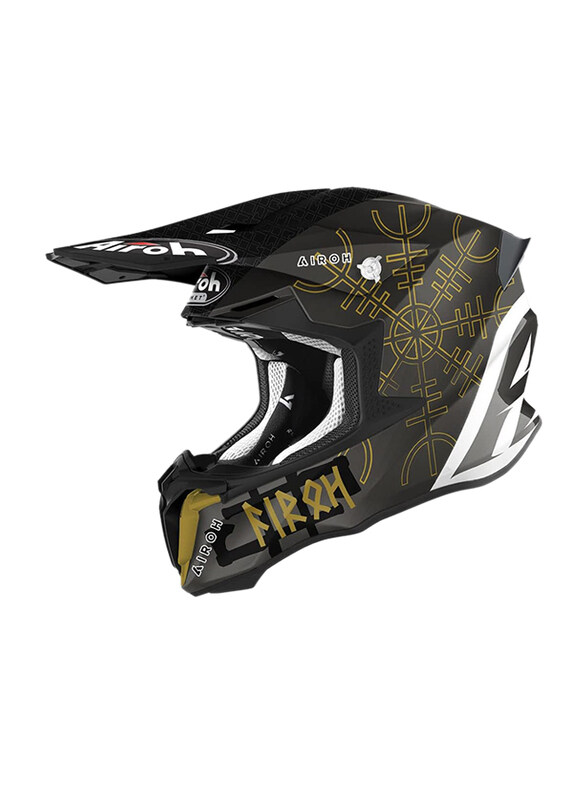 

Airoh Twist Sword Motorcycle Helmet, Multicolour, Medium
