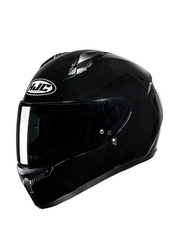 HJC C10 Solid Helmet, XXL, C10-SOL-BLK-2XL, Black