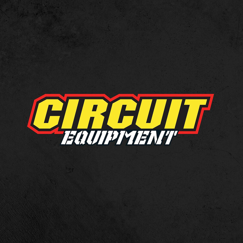 Circuit Equipment Jupiter Motorcycling Grips, 1 Pair, Black/Orange