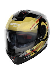 Nolan Meteor N-Com Helmet, Large, N80-8, Black/Gold