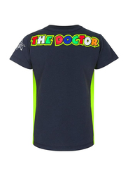 Valentino Rossi VR 46 T-Shirt for Boys, 4 - 5 Years, Blue