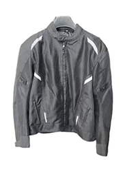 Tuff Bike Riders Jacket, Medium, Black