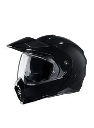 HJC C80 Solid Metal Helmet, Large, C80-SOLID-SMFT-L, Black