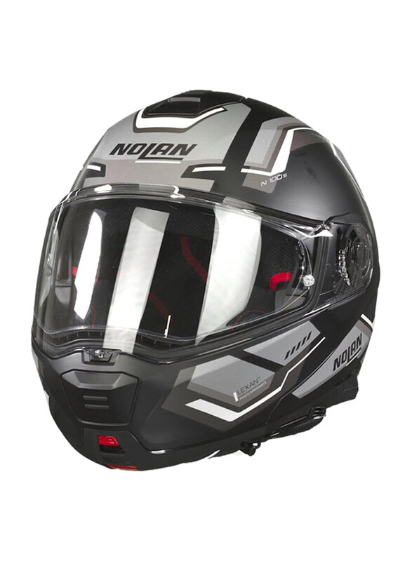 

Nolan N100-5 Upwind N-Com 57 Flip-Up Motorcycle Helmet Flat, Small, Black