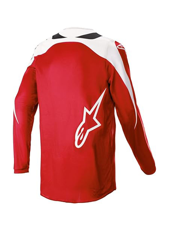 Alpinestars Fluid Narin Jersey, Extra Large, Red/White