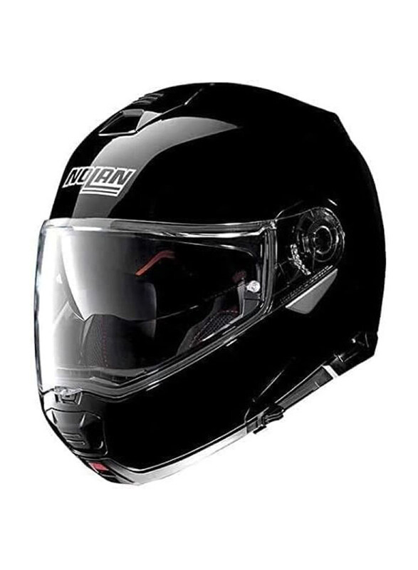 

Nolan Classic N-Com Modular Motorcycle Helmet, Glossy Black, Medium