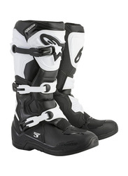 Alpinestars Tech 3 Motocross Boots, Size 10, Black/White