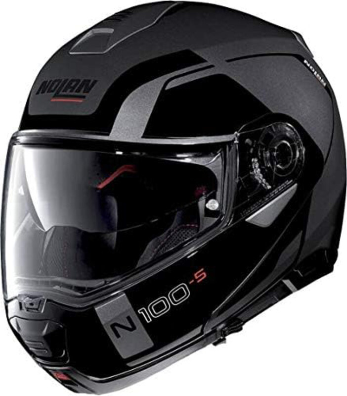 

Nolan Consistency N-Com 020 Motorcycle Helmet, Small, Lava Grey