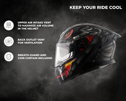 Axor Helmets Apex Venomous D/V-E Dkgr/Dull Helmet, X-Large, Black/Grey