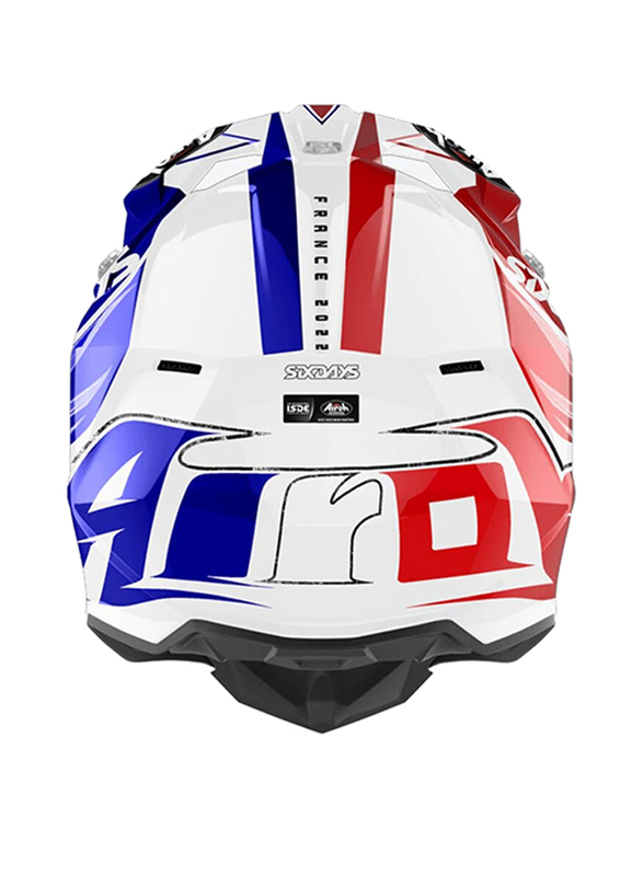 Airoh Wraap Six Days 2022 Helmet, Small, WRSX38-S, France Gloss