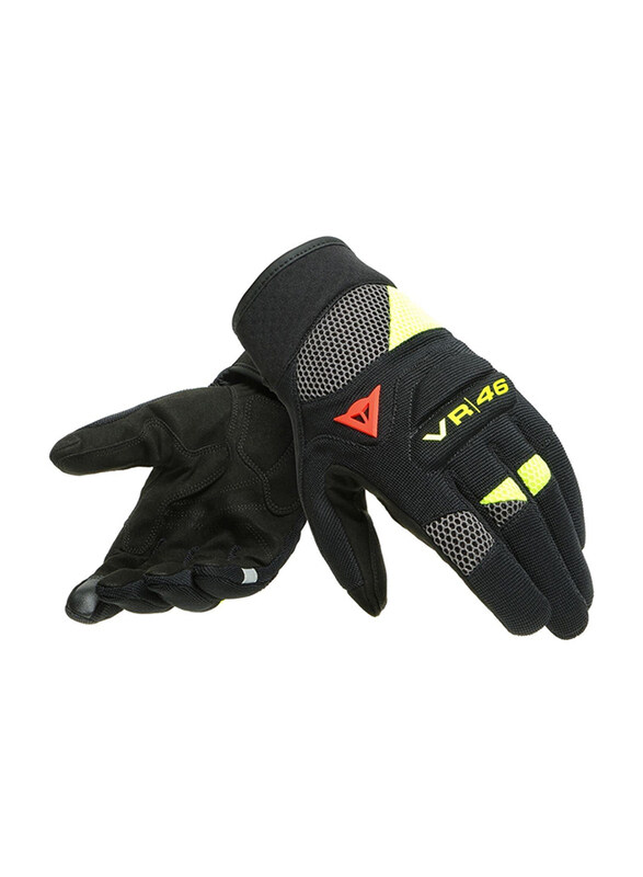 

Dainese VR46 Curb Short Gloves, Small, Multicolour