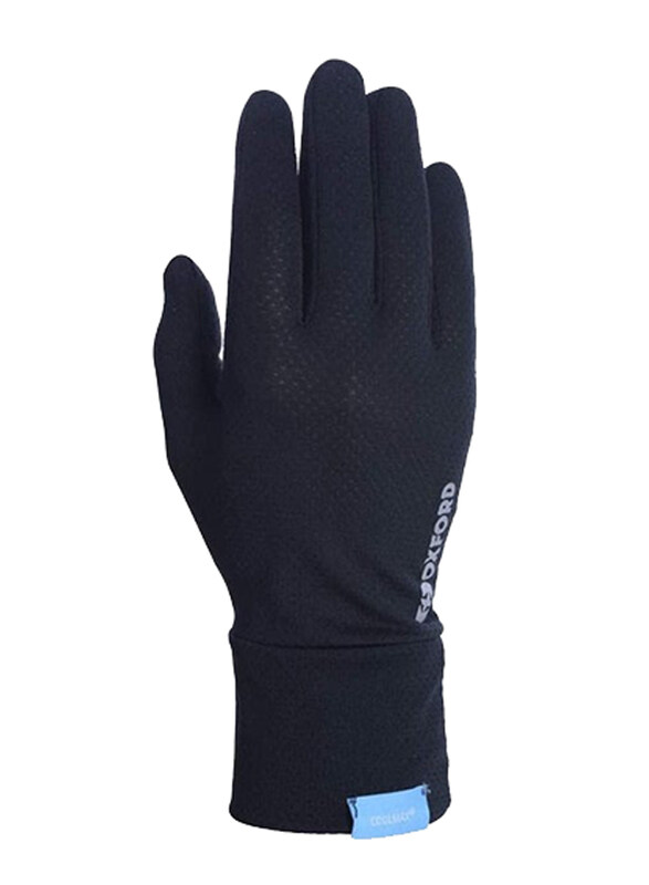 

Oxford Products Ltd Deluxe Coolmax Inner Gloves for Bike Riders, CA210, Black, S/M