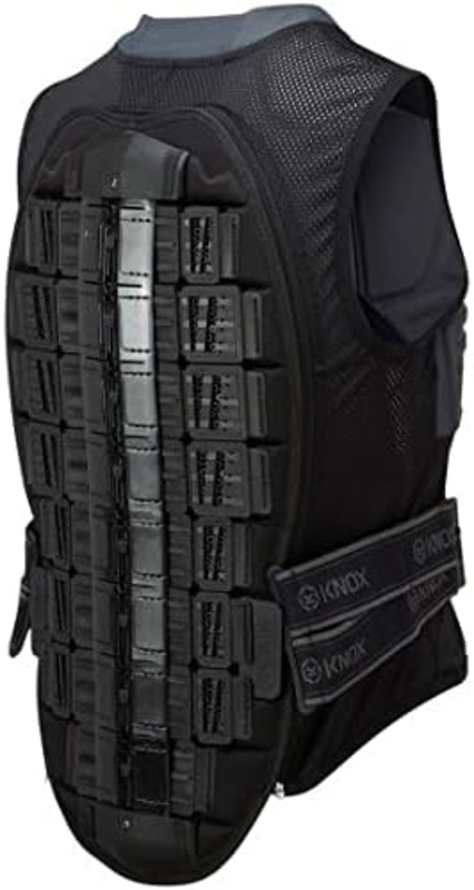 Knox MKIII Track Vest, 1012400010020-S, Black/Grey, Small