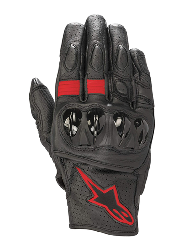 Alpinestars Celer V2 Gloves, Small, Black/Red